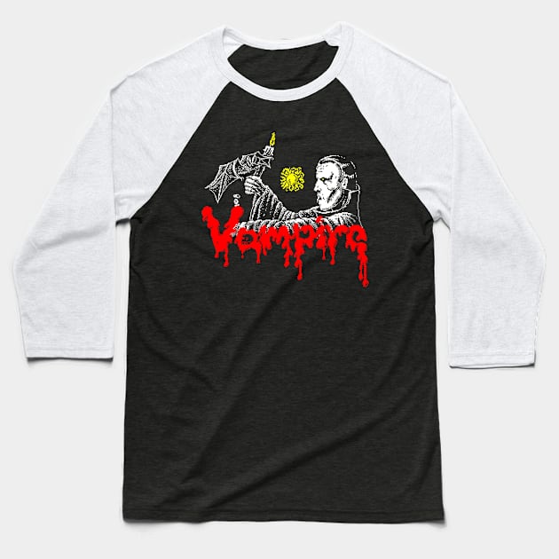 Vampire Baseball T-Shirt by ilovethec64